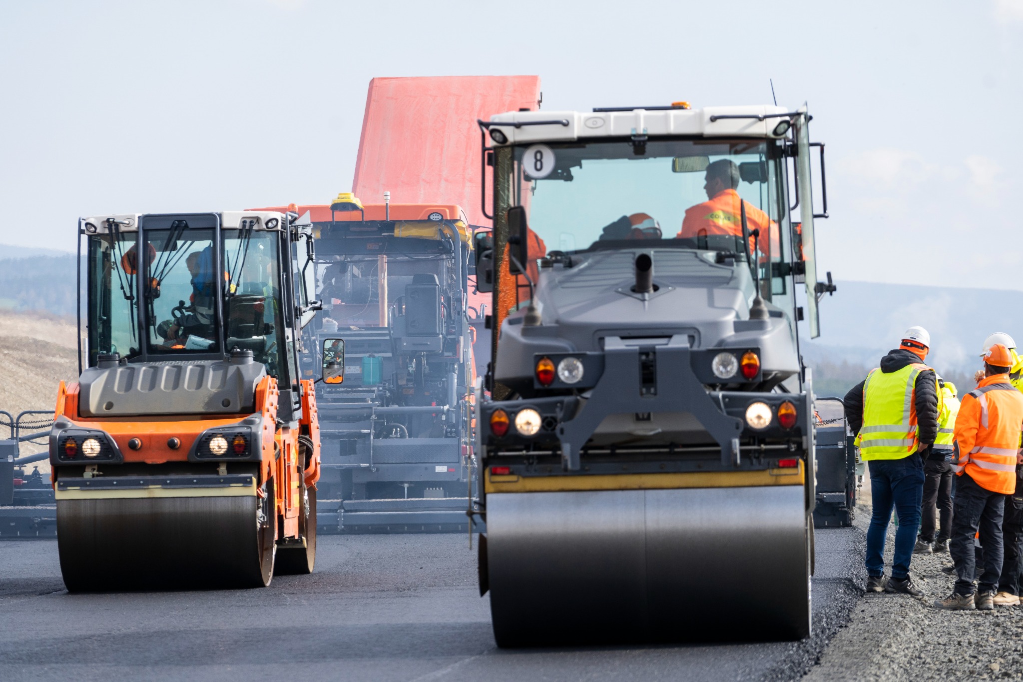 HAMM compaction equipment at work